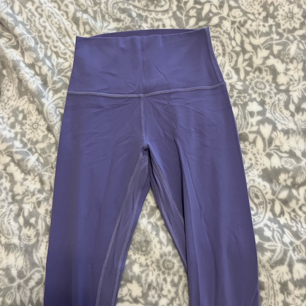 purple lululemon align leggings